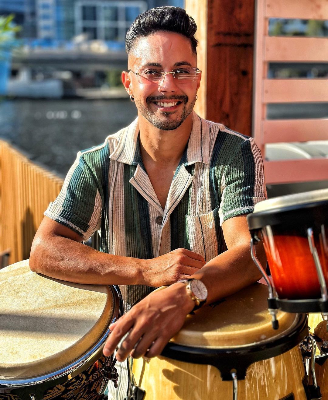Yuri Lima On Percussion